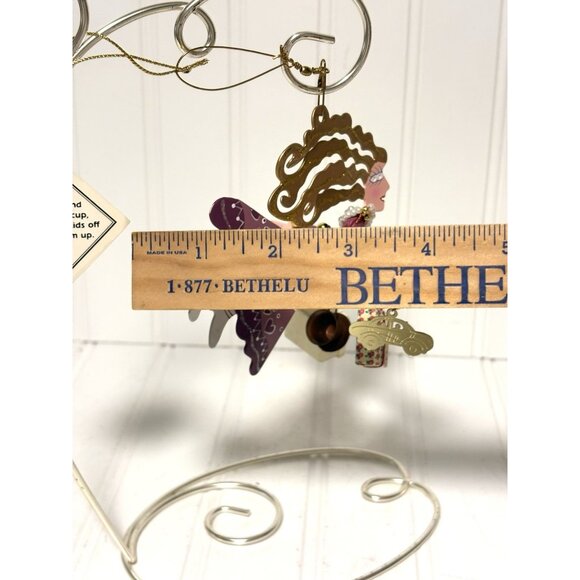 New Karen Rossi Silvestri Fanciful Flights BEST MOM Ornament Christmas Mothers - Picture 8 of 9